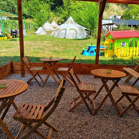 Luna Rock Glamping Brezoi - Blue Scai Buitenkant foto