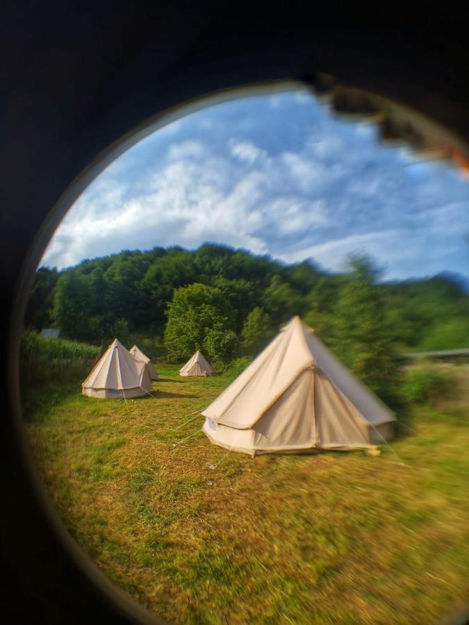 Luna Rock Glamping Brezoi - Blue Scai Hotel Buitenkant foto