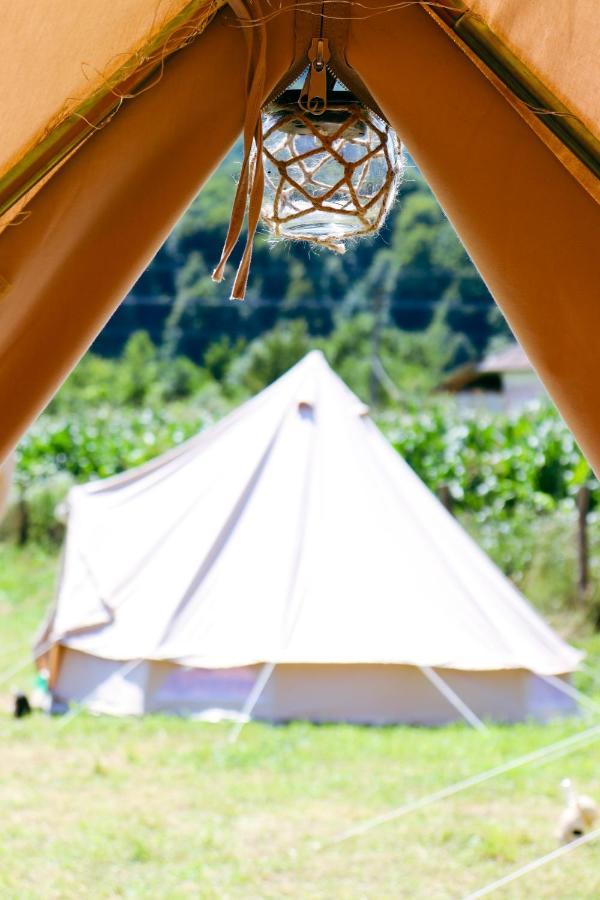 Luna Rock Glamping Brezoi - Blue Scai Hotel Buitenkant foto