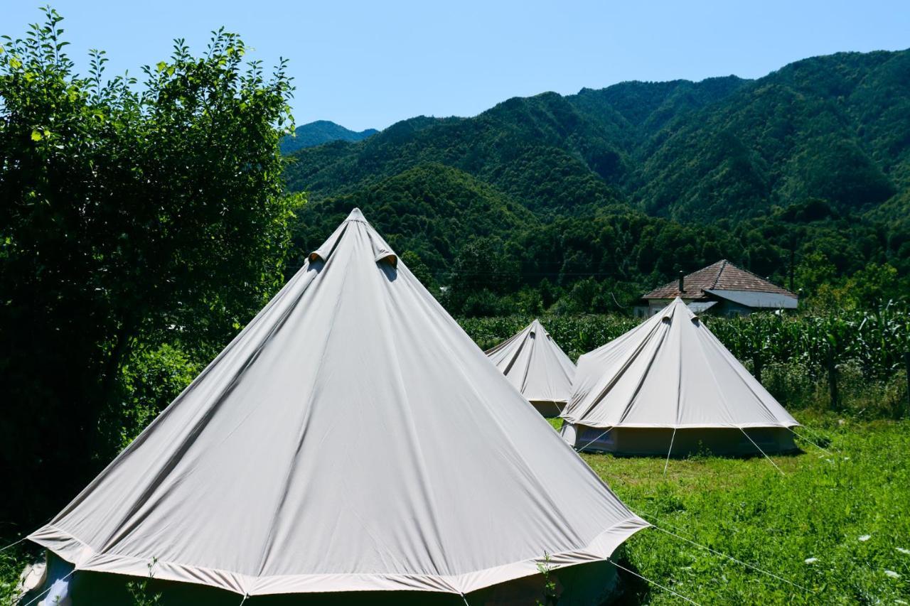 Luna Rock Glamping Brezoi - Blue Scai Buitenkant foto