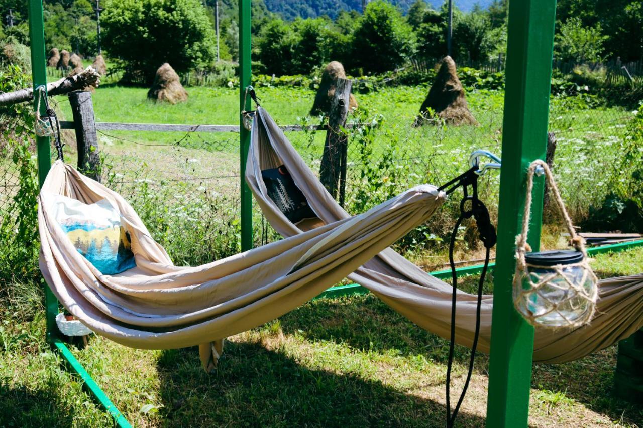 Luna Rock Glamping Brezoi - Blue Scai Buitenkant foto